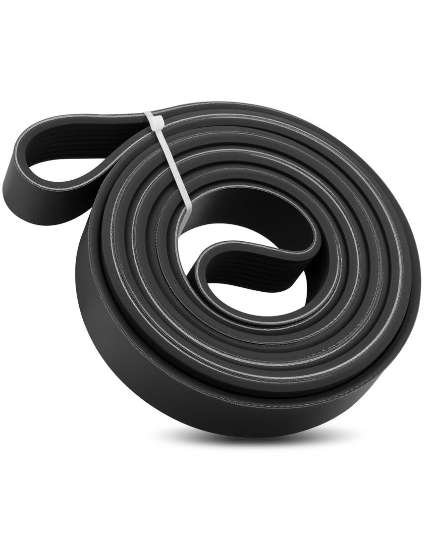 K081264HD Heavy-Duty Serpentine Belt/Fan Belt Fit for Ram 2500 3500 4500 5500 2011 2012/ Dodge Ram 2500 3500 2003-2010/ Dodge Ram 4500 5500 2008 2009 2010/ Sterling Truck Bullet 45 55 2008 2009 2010
