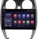 Android 13 for Nissan Versa Note Radio 2012-2020 Car Stereo Built-in Bluetooth Head Unit DSP Wireless Carplay Android Auto Free Backip Camera 10.1 IPS Touchscreen GPS Navigation (4GB RAM+64GB ROM)