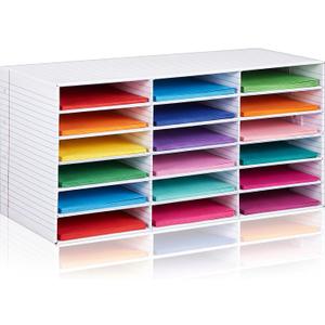 Fuutreo 1 Pc Classroom Construction Paper Storage,Notebook Line