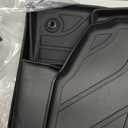 Floor Mats for 2023‑2026 Honda Pilot, Custom‑Fit All‑Weather TPE Full Set Row Anti‑Slip Wear‑Resistant & Odorless Floor Liners for 1st 2nd & 3rd Car Mats, Black