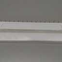 Necklace Holder, Upgraded Extra Large Wall Necklace Organizer with 30 Hooks Wall Mounted Necklace Hanger with Jewelry Tray/Cosmetics Shelf Rustic Pine Wood Holder (White)