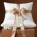 Bedsure PureWoven Hotel Pillows Queen Size Set of 2 with 100% Cotton Shell
Medium Soft Down Alternative Fill Gusseted Pillows, Fluffy Cloud Like Support, Ideal for Back & Stomach Sleepers
