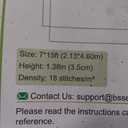 Rengue Artificial Turf 7x15FT Turf Grass with Drainage Holes Realistic Synthetic Fake Turf Lawn Indoor Outdoor Landscape for Backyard, Garden, Patio, Grass Rug for Dog Pets Mat Custom Size