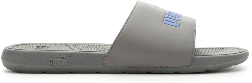 PUMA Men's Cool Cat 2.0 Slide Sandal (8, Charcoal Gray-royal Sapphire)