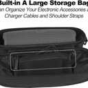 Travel Case with Carabiner and Shoulder Straps for Charge 5 / Charge 4 Waterproof Speaker