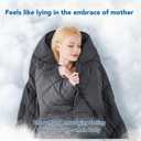 Topcee Weighted Blanket for Adults (12 lbs, 60" x 80") Queen Size Soft Cooling Heavy Blanket Sleeping, Apply to 110-130 lbs Body, Thick Breathable Blanket with Glass Bead, Easy Care (00-dark Grey)