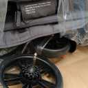 Luxury Wagon Stroller for 2 Kids & Cargo-Lightweight Foldable Travel Push Pull All-Terrain Double Wagon for Newborn&Toddler with 5-Point Harness,Adjustable Handle, Canopy,Tray Table,Cup Holder