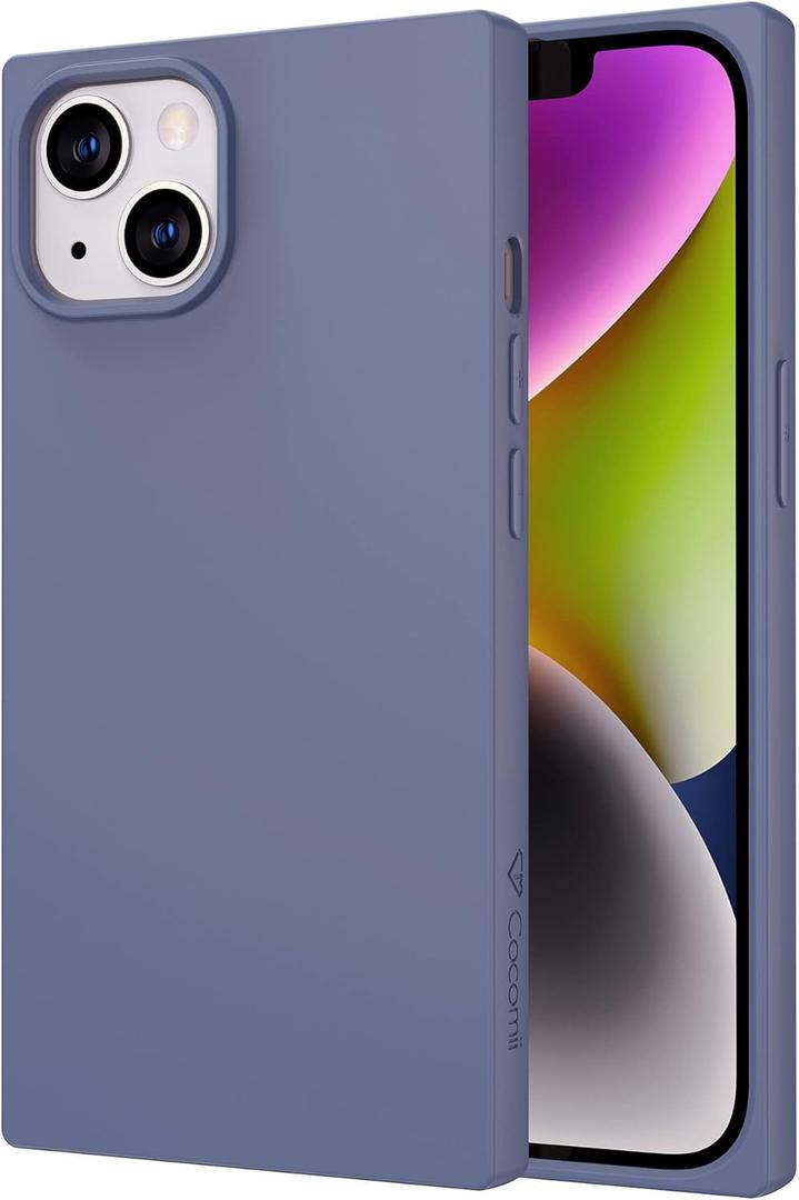 Cocomii - Rectangle Case Compatible with iPhone 11 - Soft Touch Silicone, Microfiber Lining, Women Girls Men, Protective Phone Case for iPhone 11 6.1 inch, Slate Gray