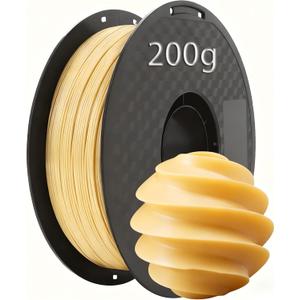 PLA Filament Modeling Material 1.75mm 200g for 3D Printer, High Speed Printing Filament, Enhanced Toughness, for Sensory & Fidget Star, Dimensional Accuracy 0.02mm Beige A8