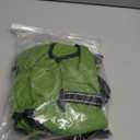 Mosucoirl Dog Raincoat Waterproof Dog Hoodie Reflective Dog Raincoat Hooded Adjustable Rain Jacket for Small Medium Large Dogs Puppies (Green, M)