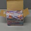1ml Syringe 31G 5/16" (8mm), U-100 Lab Supplies, Individually Wrapped Pack of 100