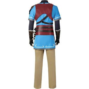 Tomioka Game Cosplay Costume Uniform Blue Princess Uniform Cloak Full Set Halloween Party Outfits (Large)