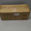 Toilet Paper Holder Stand for Small Bathroom Storage:Skinny Bathroom Storage Cabinet for Small Spaces Tiny Apartment (29.9H inch, Black/Walnut)