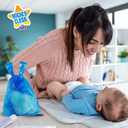 Mighty Clean Baby Disposable Diaper Bags with Light Powder Scent, 300 count