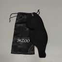 MZOO Luxury Sleep Eye Mask for Side Sleeper Men Women, Zero Eye Pressure 3D Sleeping Mask, Light Blocking Patented Design Night Blindfold, Soft Eye Shade Cover for Travel, Black