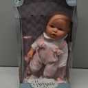 Enjoyin 12'' Baby Doll in Gift Box with Pink Cloths, Pacifier, 13''x13'' Microfabric Blanket, and Feeding Bottle. Gift Idea for Ages 3+