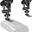 xsaaczm Super Radar Detector Mount, Super Car Windshield, Dashboard Suction Cup Bracket, Compatible with R1 R2 R3 R4 DFR3 DFR6 DFR7 DFR8 DFR9 Radar Detector (for Uniden Radar)