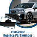 3pcs 61615A0B571 Front & Rear Windshield Wipers Blades Replacement for BMW iX I20 2021 2022 2023 2024 2025, 22" and 28" Wiper Blades