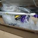 Weed Wacker Cordless - Battery Operated Weed Eater with Blade, Grass Trimmer/Edger/Cutter in 1 (with Two 2.5Ah Batteries)