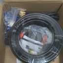 New drip Irrigation kit, Automatic Garden Watering System, Quick Connector and 360-degree Bending Dropper atomizing Copper Nozzle, Garden Plant Lawn Courtyard Watering System. (Timer)