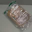 HONYAO Air Fryer Paper Liners for Dual Zone Airfryer, 200pcs 8.1x5.5 inch Rectangle Disposable Inserts for Ninja Foodi DZ201 DZ401 DZ550 other 8-10 qt 2-Basket Air Fryers, Food Grade BPA Free