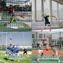 Heavy Duty Golf Practice Net, High-Impact Golf Hitting Net for Indoor/Outdoor Use