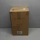 16" Dusk to Dawn LED Outdoor Light 2 Packs, Gold Outside Porch Lights Wall Mount, Large Exterior Lighting Fixtures with Rippled Glass, Waterproof Modern Wall Lantern for House, Patio