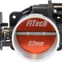 FiTech Throttle Body, Multi-Port Injection, 92 mm Diameter, Aluminum, Black Powder Coat, GM LS-Series, Each