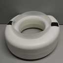 770-610 4 Inch Portable Raised Toilet Seat Riser, Elevated Toilet Seat for Seniors