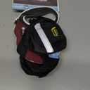 alcott Retractable Leash Luggage for Small & Medium Leashes, Black