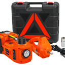 E-HEELP Electric Jack Kit, 5 Ton 12V Hydraulic Jack Kit with Electric Impact Wrench for SUV MPV Sedan Truck Tire Change Garage Repair