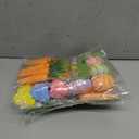 2 x 18PCS Easter Hanging Ornaments Set Colorful Foam Eggs Rabbits Glitter Carrots Decor for Easter Tree Home Party DIY Crafts