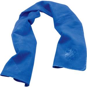 Ergodyne Chill-Its 6602 Evaporative Cooling Towel, Blue 13 inches x 29.5 inches