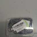 Swpeet 60Pcs Heavy Duty 3/4 Inch - 20mm Gun-Black Multi-Purpose Metal O Ring Metal Rings for Hardware Bags Ring Hand DIY Accessories Keychains Belts and Dog Leas (Gun-Black, 3/4 Inch)