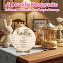 Gender Reveal Wooden Sign Wooden 3D Gender Reveal Signs for Baby Birth Personalized Newborn Announcement Sign for Hospital Wood Newborn Welcome Board Baby Announcement Plaque Decor