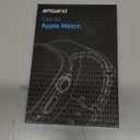 amBand 3 in 1 Metal Case Compatible with Apple Watch Series 9/8/7 45mm, W1 Protector Rugged Bumper with Watch Crown + Back Cover, Black