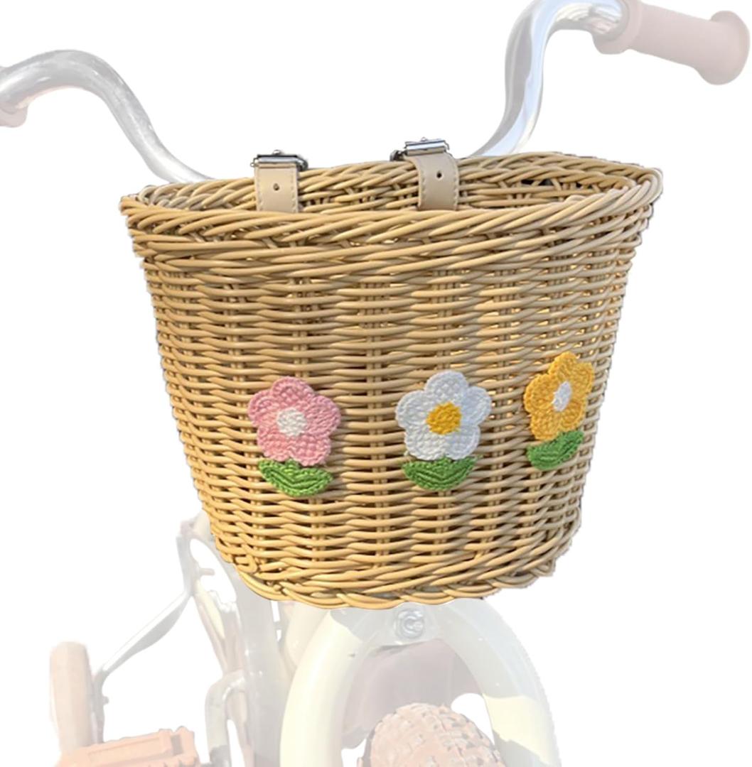 Kids Bike Basket Bike Basket Front Bicycle Basket Basket for Bike Scooter Basket Blue Bike Basket Bicycle Basket Front Handlebar