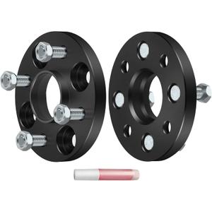 OCPTY 4x100to4x100 Wheel spacers 15mm Real Forged Spacers with 12x1.5 ThreadSize 56.1 mm Hub Bore fits 1986-2005 for Acura 1980-2020 for Honda 1991-2020 for Mitsubishi Hubcentric Spacers 2 pcs