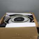 Ayleid Retractable Garden Hose Reel,1/2 in x 100 ft Wall Mounted Hose Reel, with 9- Function Sprayer Nozzle, Any Length Lock/Slow Return System/Wall Mounted/180Swivel Bracket (Grey) (100FT, A-gray)