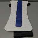 Multi-Level Back Stretching Device - Immediate Relief for Herniated Disc, Sciatica, Scoliosis, Lower and Upper Back Stretcher Support and Pain Relief (Blue)