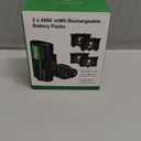 Rechargeable Xbox One Controller Battery Pack with 4 Back Covers: USB C Charging Cable 2 x 4800mWh Xbox One Controller Battery Play and Charger Kit for Xbox Series X S Skin