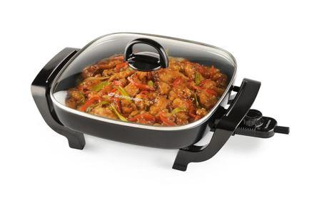 12 Inch Toastmaster Electric Skillet - Black