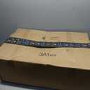 Set of 2 Flat Free Plastic Spoke Wheels | Replacement Wheel for Lawnmower, Garden Cart, Pony Wagon Replacement | 5/8" Bearing