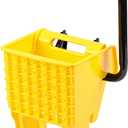 Sasylvia Yellow Mop Wringer Replacement Down Press Mop Bucket Wringer Industrial Cleaning Accessories for Commercial Floor Mopping Buckets Restaurant Supplies, 26quart or 33 Quart(Side Press)