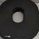 5 STARS UNITED Donut Pillow Hemorrhoid Tailbone Cushion  Large Cushion for Pain Relief  Coccyx, Prostate, Sciatica, Pelvic Floor, Pressure Sores, Pregnancy, Postpartum Recovery, Black