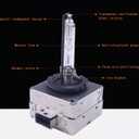 LANYA D1S Xenon HID Headlights Bulb - 8000K 35W High Low Beam Replacement Bulb -2Yrs WTY- Pack of 2