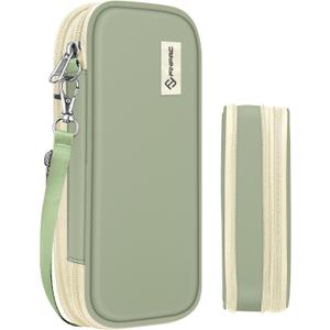 FINPAC Expandable Large Capacity Pencil Case, Pen & Marker Storage Pouch, 8.8 x 4.1 x 2.8 inches