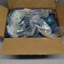 Extra Large Travel Duffle Bag,Carry on Overnight Weekend Bag with Shoes Compartment,Weekender Bags for Women for Travel Business Trips Sport Hospital,3 Pcs Set,Peacock Blue