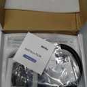 BESy Black Brass 2 In 1 Function Handheld Shower Head Set High Pressure 7 Inch Shower Head High Flow Hand Shower Wand with 59 Inch Hose, Bracket, Matte Black Finish