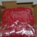 TONIFUL 24pcs Small Size 5x7 Inch Velvet Bow for Gift Packaging, Door Windows Christmas Tree Decoration, Wedding Party Decoration